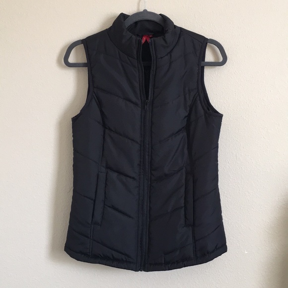 Red Camel Jackets & Blazers - Black Puffer Vest Jacket